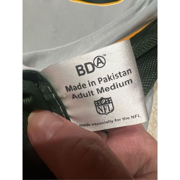 Green Bay Packers Unisex Flag Football Jersey Reversible Sz M NWOT - Picture 4 of 6